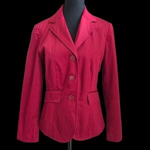 Worthington Stretch Women's Red Blazer Size 8